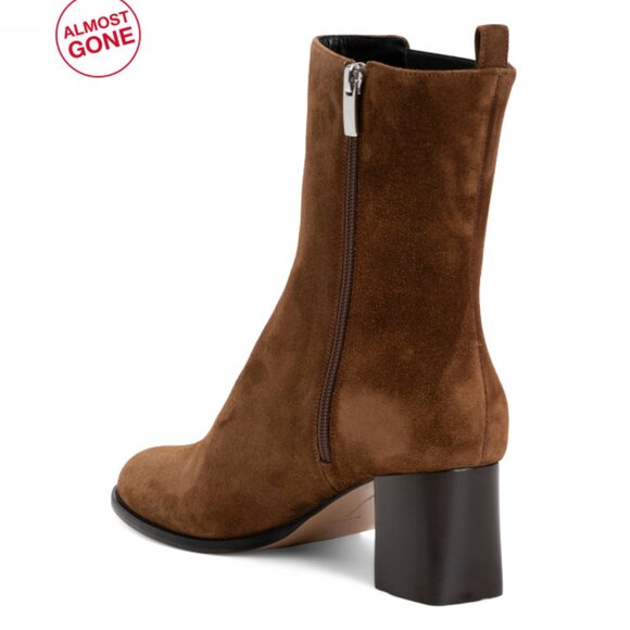 MARION PARKE luggage Made In Italy Suede Holly 60 Booties - Picture 2 of 2